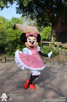 Minnie Mouse in Red Checker Dress Minnie Mouse in Red Checker Dress