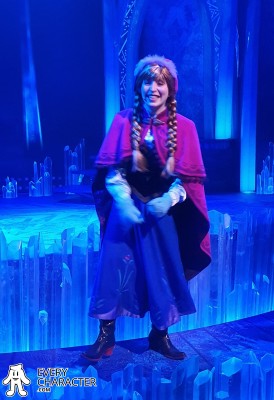 Anna with Cape, bonnet & mittens in the Princess Anna - Winter Look - 2013-2019 Outfit Anna with Cape, bonnet & mittens in the Princess Anna - Winter Look - 2013-2019 Outfit