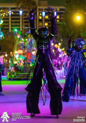 Shadow Men in the DLR - Frightfully Fun Parade Outfit