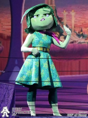 Disney park character Disgust