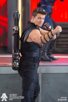 Hawkeye Disney park character Hawkeye