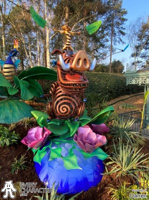Pumbaa in the DLP - 30th Anniversary - Gardens of Wonders Outfit Pumbaa in the DLP - 30th Anniversary - Gardens of Wonders Outfit