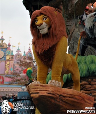 Simba in the DLP - Once Upon a Dream Parade Outfit