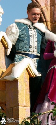 Phillip in the TDL - Disney Dreams on Parade - Christmas Outfit