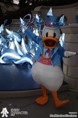 DLP - Grand Celebration - Meet & Greets Donald Duck in the DLP - Grand Celebration - Meet & Greets outfit
