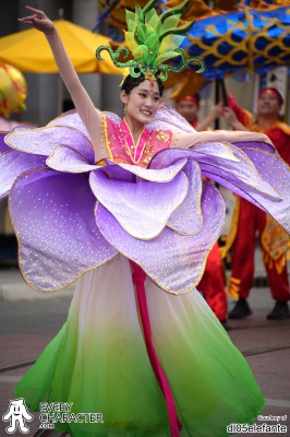 Flower Dancers in the DCA - Mulan's Lunar New Year Procession Outfit Flower Dancers in the DCA - Mulan's Lunar New Year Procession Outfit