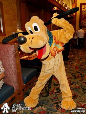 Pluto in the DLR - Storytellers Cafe - Clarabelle's Enchanted Halloween Dinner Outfit Pluto in the DLR - Storytellers Cafe - Clarabelle's Enchanted Halloween Dinner Outfit