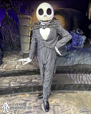 Jack Skellington Disney park character Jack Skellington