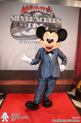WDW - Hollywood & Vine - Minnie's Silver Screen Dine Mickey Mouse in the WDW - Hollywood & Vine - Minnie's Silver Screen Dine outfit