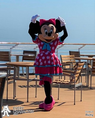 Minnie Mouse in Swim Suit in the DCL - Pool Day at Sea Outfit Minnie Mouse in Swim Suit in the DCL - Pool Day at Sea Outfit