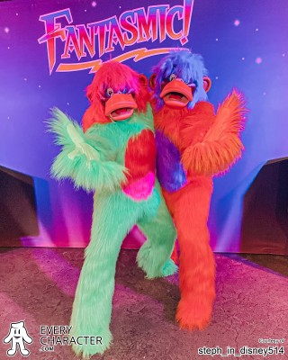 Monkeys in the DLR - Fantasmic Outfit Monkeys in the DLR - Fantasmic Outfit