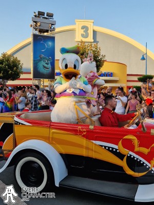 Donald Duck in the DLP - Rainbow - 2022 Outfit