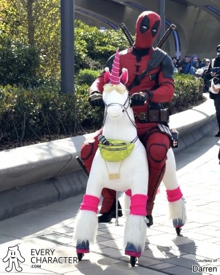 Deadpool in the Regular Look - 2024 Outfit Deadpool in the Regular Look - 2024 Outfit