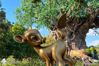 Bambi in the WDW - Fab 50 Statues Outfit