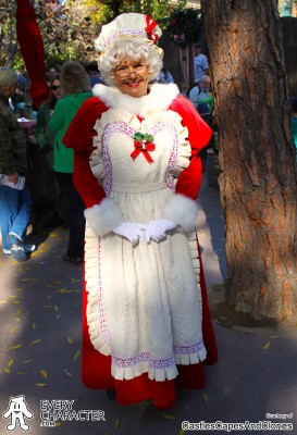 Mrs. Claus Disney park character Mrs. Claus