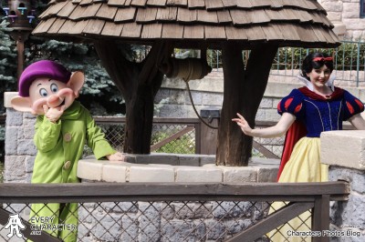 Snow White and Dopey Snow White and Dopey