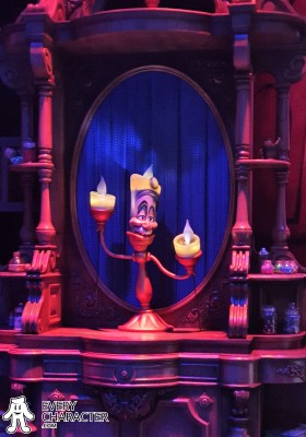 Lumiere in the DLP - Mickey & the Magician Outfit