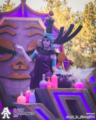 Yzma at Her Laboratory Desk