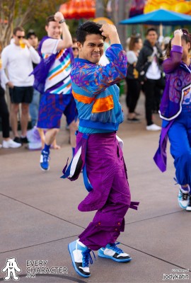 Soul Dancers in the DCA - Better Together: A Pixar Pals Celebration Parade Outfit Soul Dancers in the DCA - Better Together: A Pixar Pals Celebration Parade Outfit