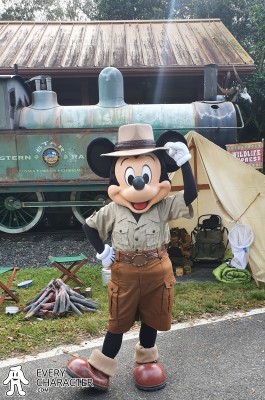 Mickey Mouse in the WDW - AK - Adventurer's Outpost Outfit Mickey Mouse in the WDW - AK - Adventurer's Outpost Outfit