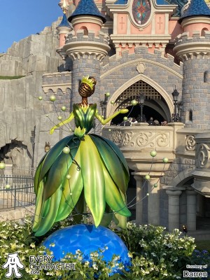 Tiana in the DLP - 30th Anniversary - Gardens of Wonders Outfit Tiana in the DLP - 30th Anniversary - Gardens of Wonders Outfit
