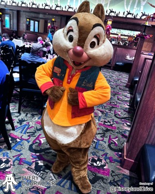 Dale in the DLR - Storytellers Cafe - Mickey's Autumn Adventure Outfit Dale in the DLR - Storytellers Cafe - Mickey's Autumn Adventure Outfit
