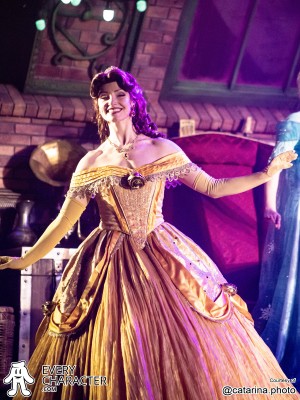Belle in the DLP - Mickey & the Magician Outfit