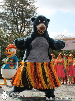 Baloo in the DLP - 20th anniversary - Adventureland Celebrates! Outfit