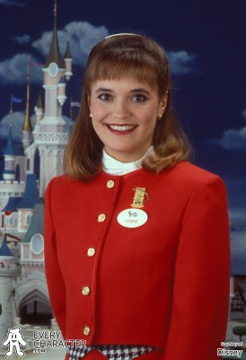 Sabine Marcon as Disneyland Paris Ambassador 1991-1992 in the Disneyland Paris Ambassador Outfit Sabine Marcon as Disneyland Paris Ambassador 1991-1992 in the Disneyland Paris Ambassador Outfit