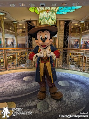 Mickey Mouse in Pirate in the DCL - Pirate Night Outfit Mickey Mouse in Pirate in the DCL - Pirate Night Outfit