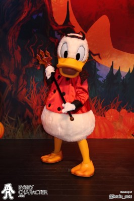 Donald Duck as Devil in the DLP - Halloween 1999 Outfit