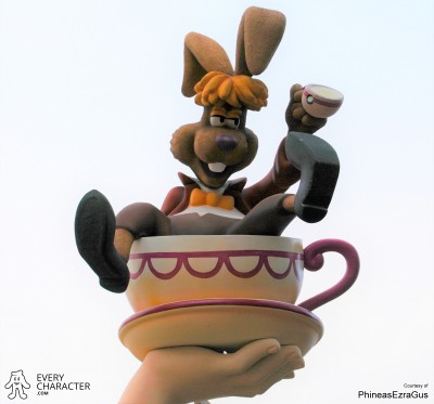 DLP - Once Upon a Dream Parade March Hare in the DLP - Once Upon a Dream Parade Outfit