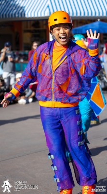 Pixar Skaters in the DCA - Better Together: A Pixar Pals Celebration Parade Outfit Pixar Skaters in the DCA - Better Together: A Pixar Pals Celebration Parade Outfit