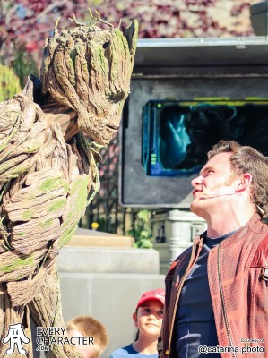 Groot and Star-Lord Groot and Star-Lord