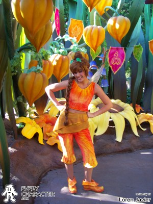 Disney park character Fawn