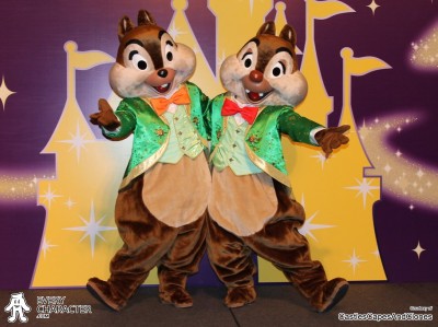 Chip in the HKDL 5th Anniversary Outfit
